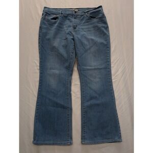 Levis 515 Bootcut Jeans Womens 14S Medium Wash Blue Mid Rise Stretch Casual